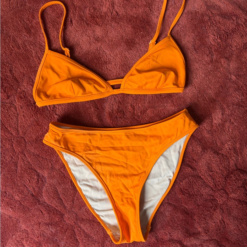 Nu Swim Orange Bikini Set